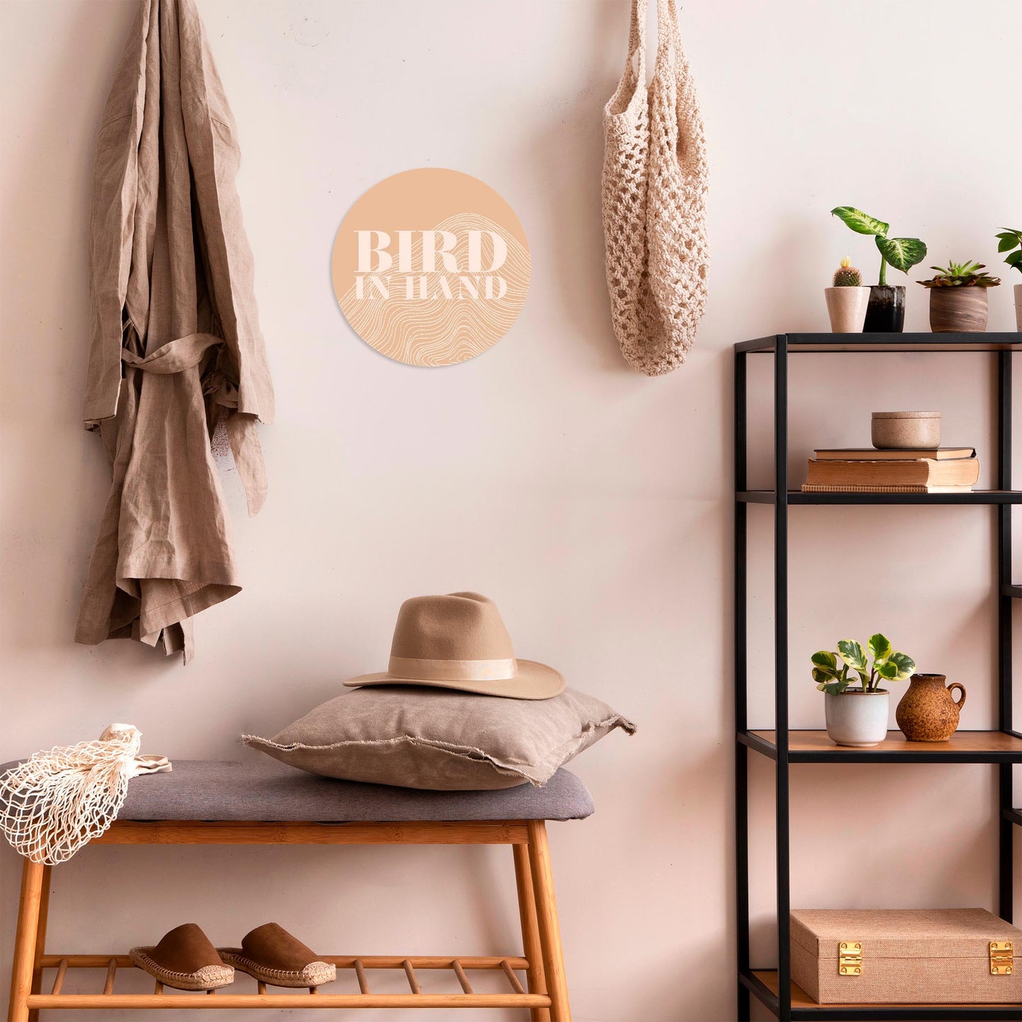 Modern Minimalist Pennsylvania Bird Quip | Wood Sign | Eaches | Min 1