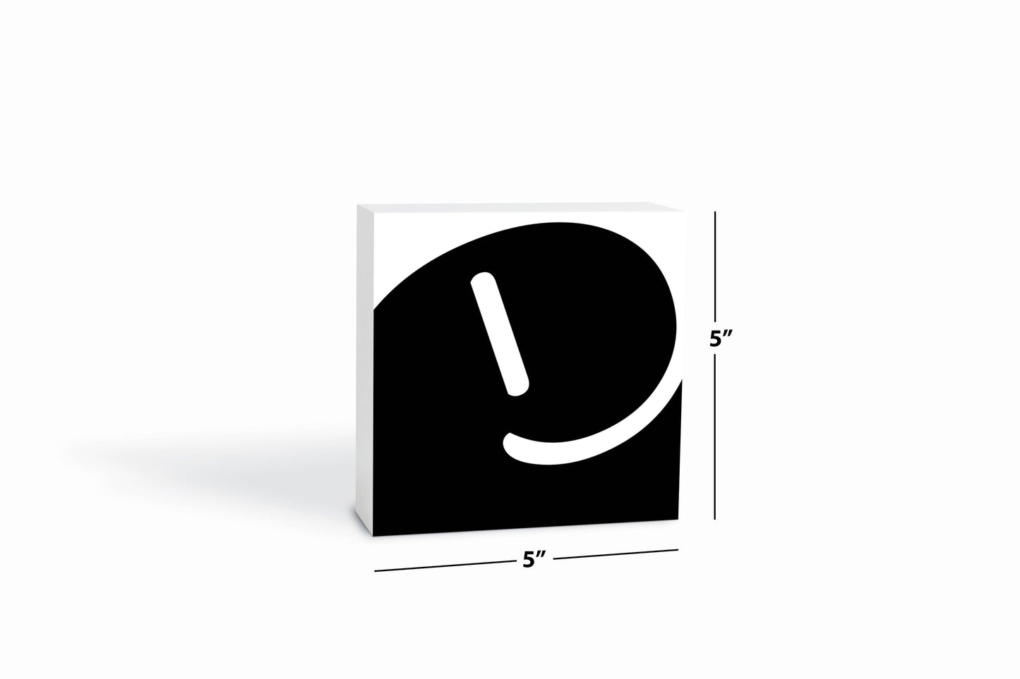 Fun Chunky Monogram E | Wood Block | Eaches | Min 4