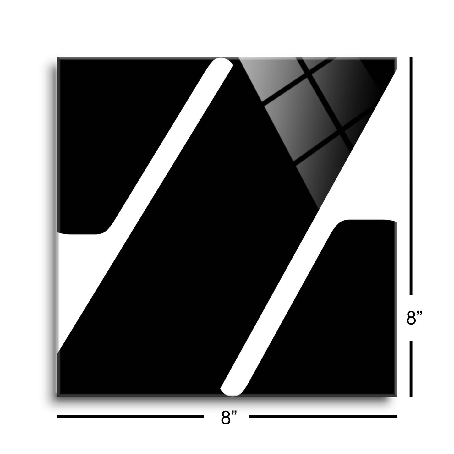 Fun Chunky Monogram Z | Hi-Def Glass Art | Eaches | Min 2
