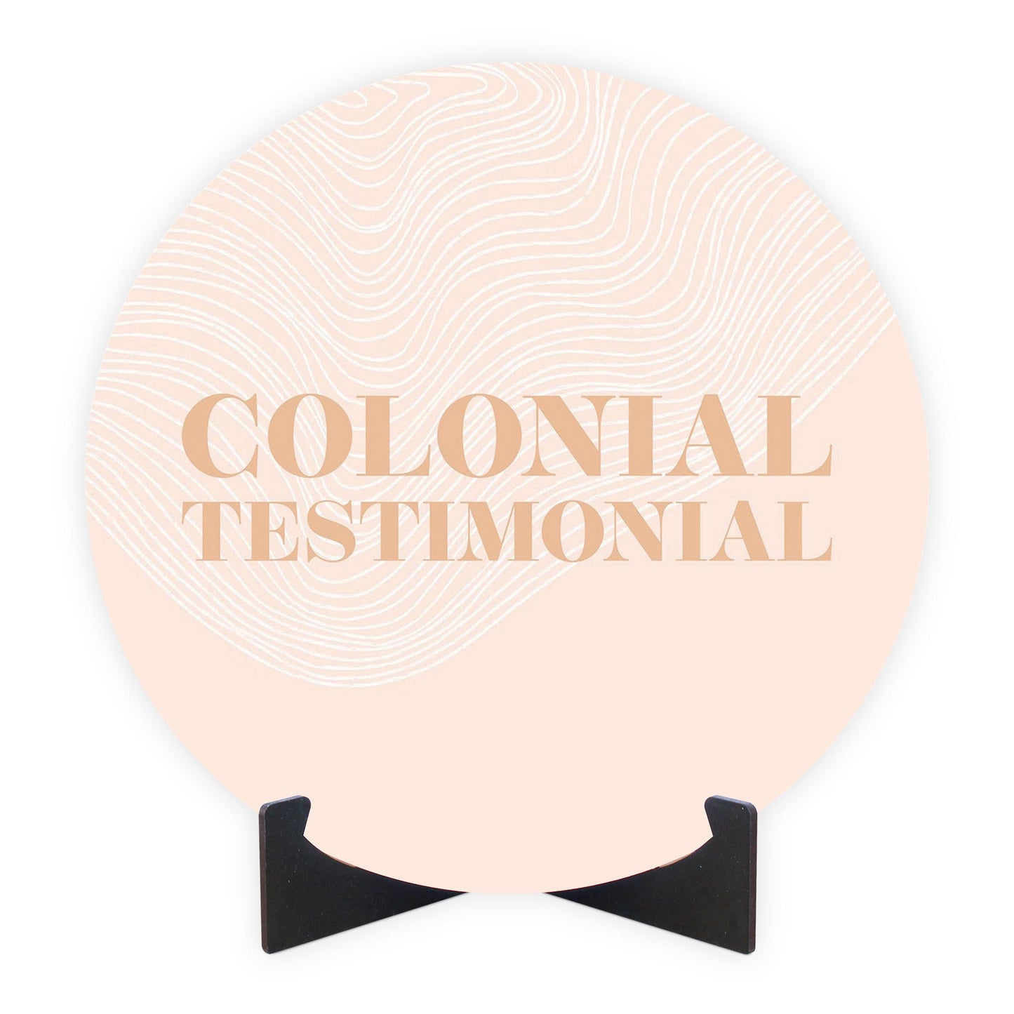 Modern Minimalist Pennsylvania Colonial Quip | Wood Sign | Eaches | Min 1