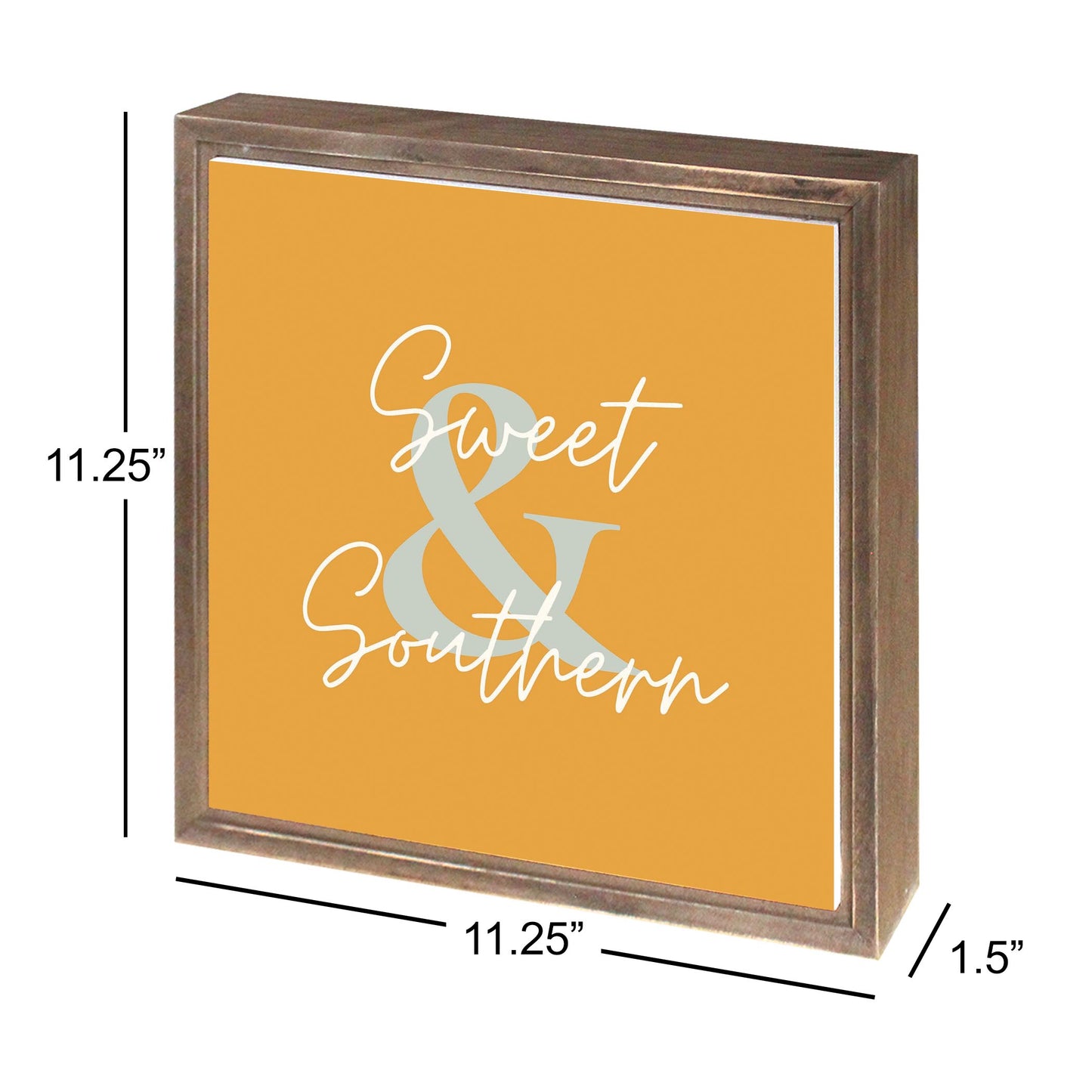 Modern Minimalist Oklahoma Sweet Southern | Wood Sign | Eaches | Min 1