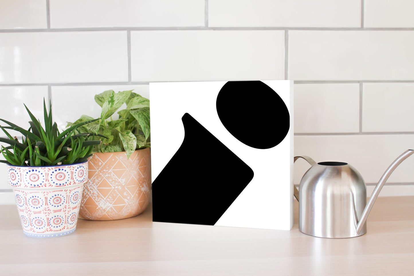 Fun Chunky Monogram I | Wood Block | Eaches | Min 2