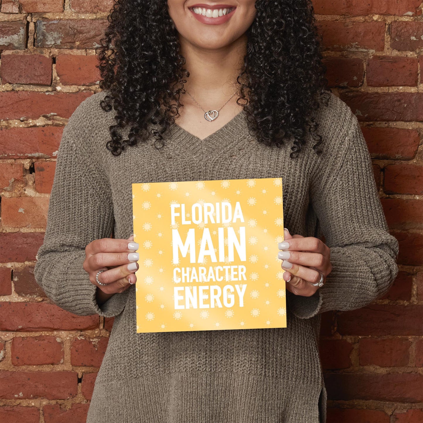 Florida Main Character Energy | Hi-Def Glass Art | Eaches | Min 2