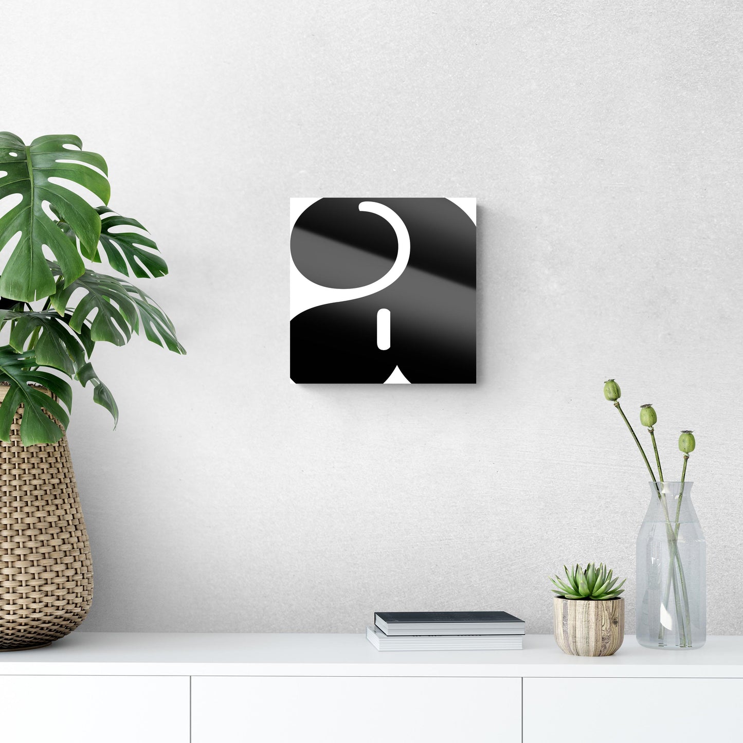 Fun Chunky Monogram A | Hi-Def Glass Art | Eaches | Min 1