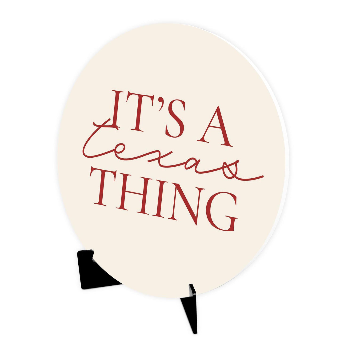 Modern Minimalist Texas It S A Texas Thing | Wood Sign | Eaches | Min 1