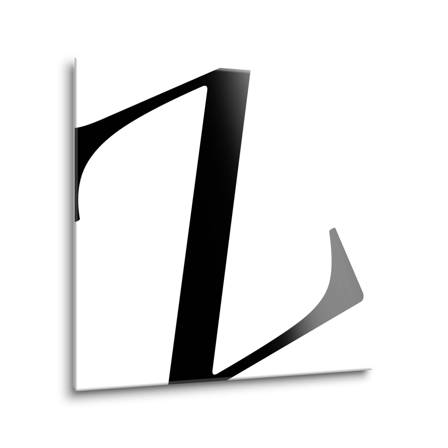 Minimal Monogram Z | Hi-Def Glass Art | Eaches | Min 2