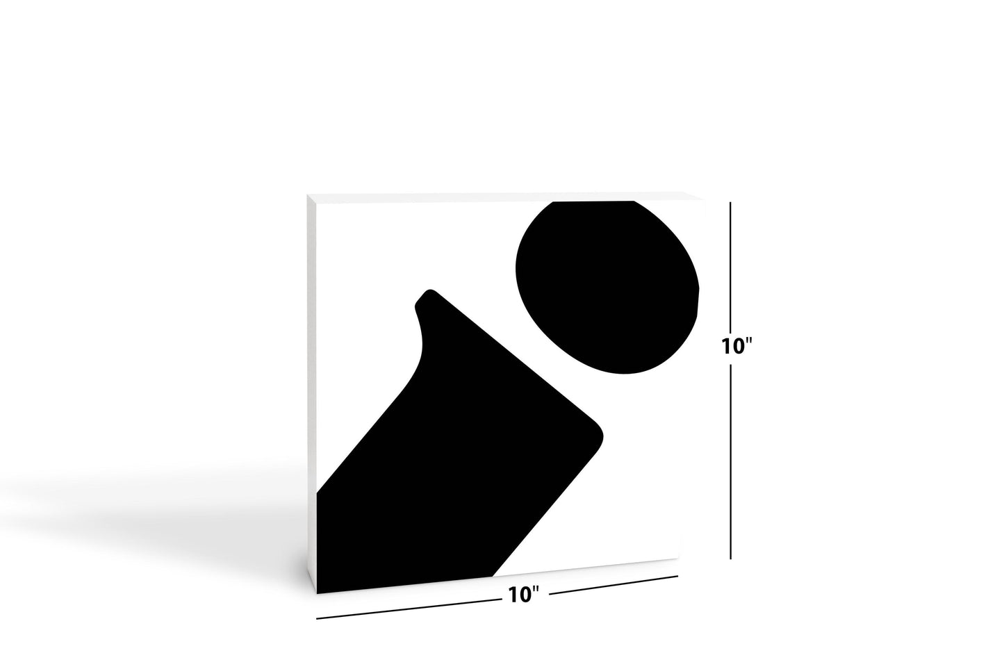 Fun Chunky Monogram I | Wood Block | Eaches | Min 2