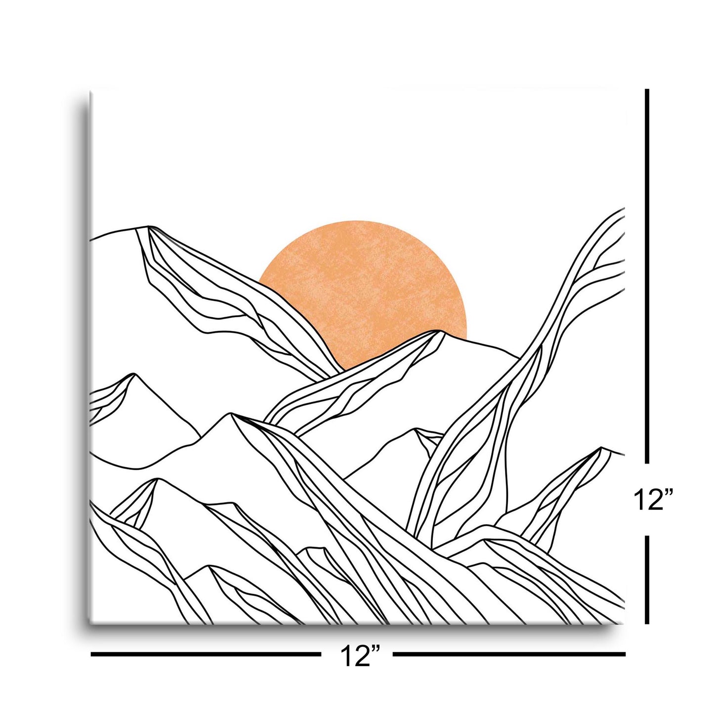 White Mountain Sun Lines | Hi-Def Glass Art | Eaches | Min 1