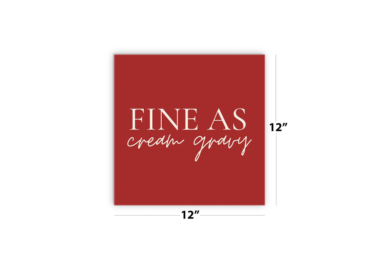 Modern Minimalist Texas Fine As Gravy | Wood Sign | Eaches | Min 2