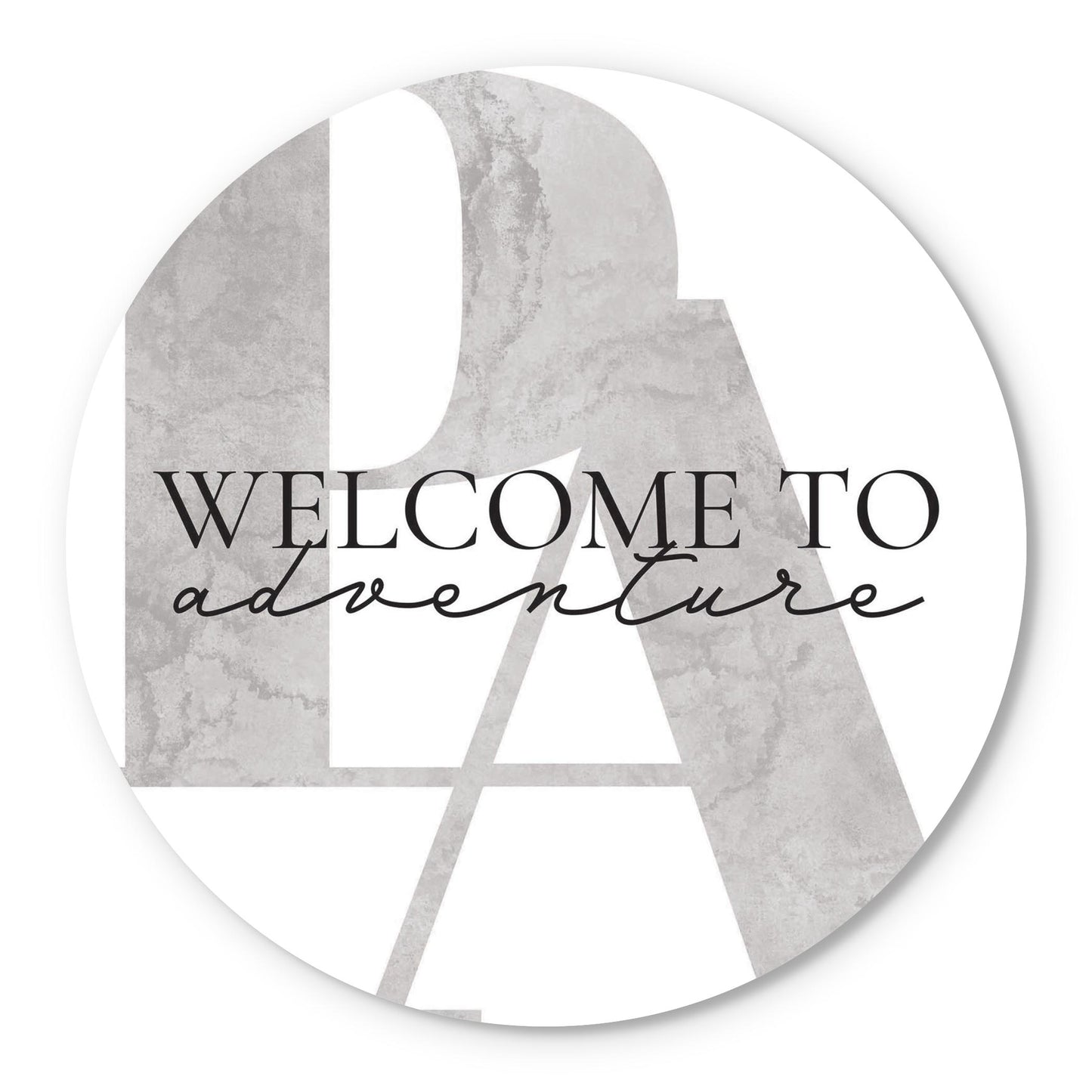 Minimalistic B&W Pennsylvania Adventure Quip | Wood Sign | Eaches | Min 1