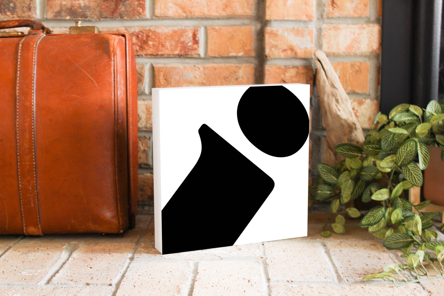 Fun Chunky Monogram I | Wood Block | Eaches | Min 2