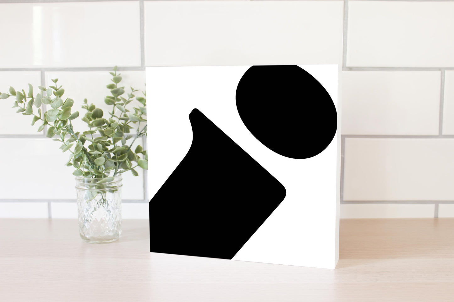 Fun Chunky Monogram I | Wood Block | Eaches | Min 2
