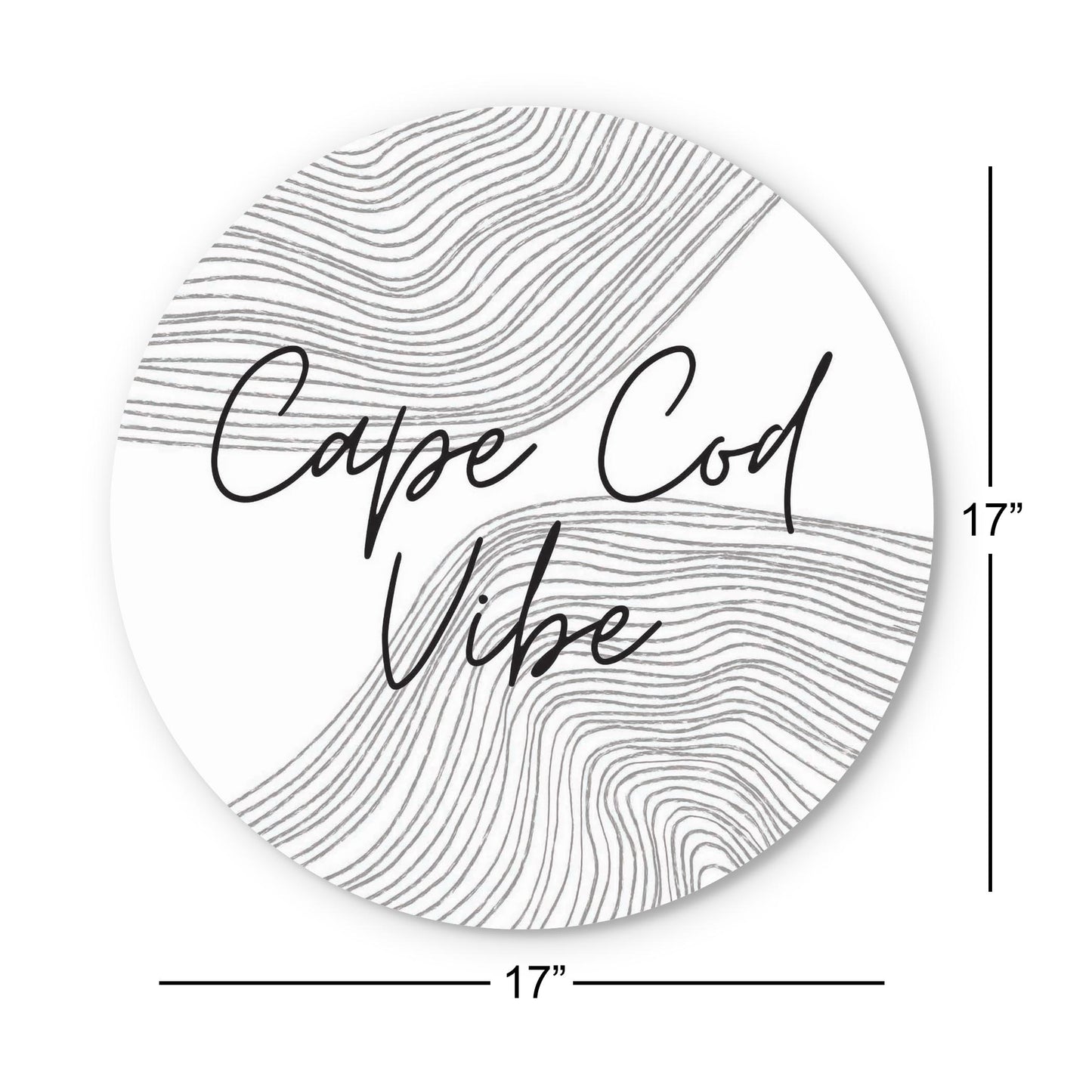 Minimalistic B&W Cape Cod Vibe | Wood Sign | Eaches | Min 1