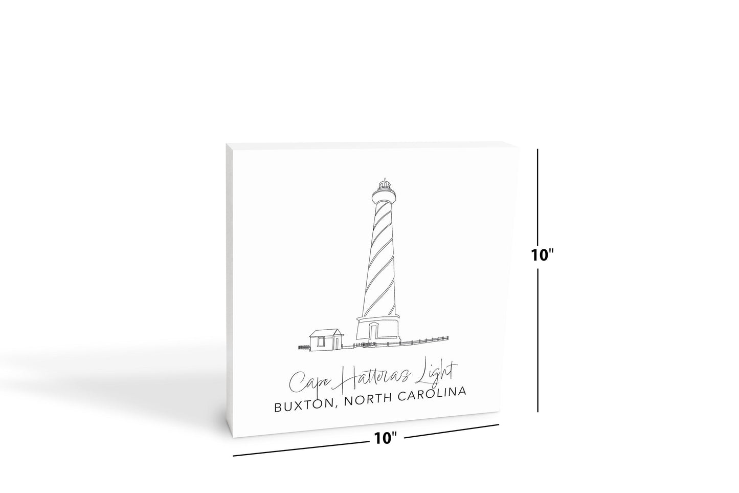 Cape Hatteras Light | Wood Block | Eaches | Min 2