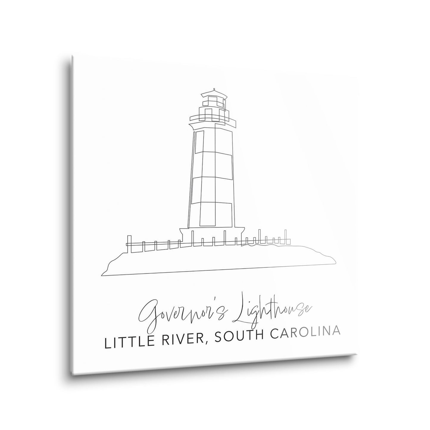 Governors Lighthouse | Hi-Def Glass Art | Eaches | Min 2