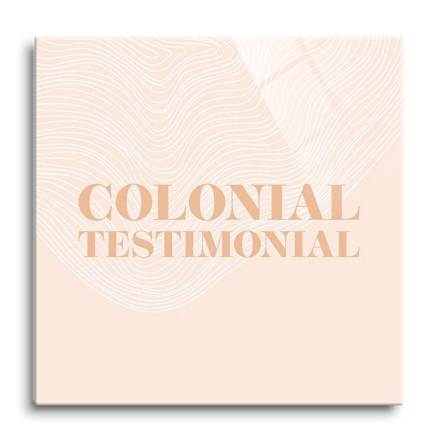 Modern Minimalist Pennsylvania Colonial Quip | Hi-Def Glass Art | Eaches | Min 1