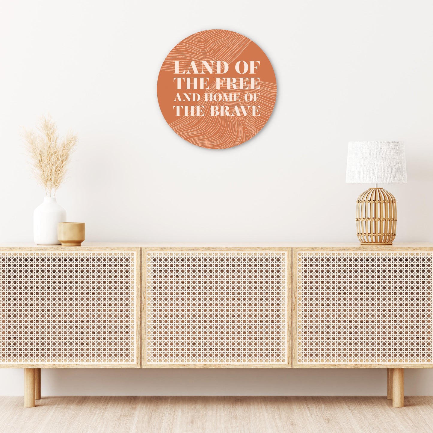 Modern Minimalist New York Free Brave | Wood Sign | Eaches | Min 1