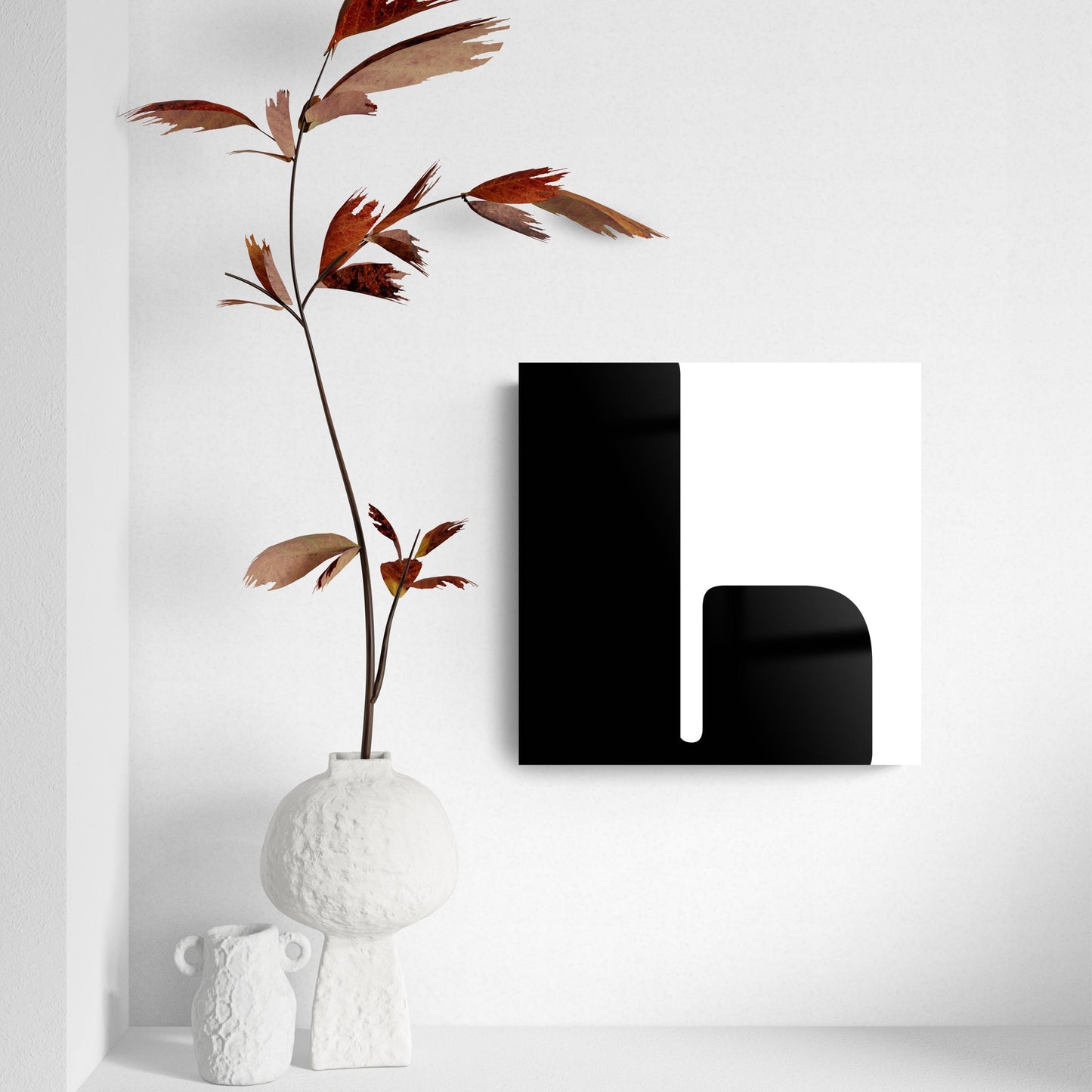 Fun Chunky Monogram L | Hi-Def Glass Art | Eaches | Min 2