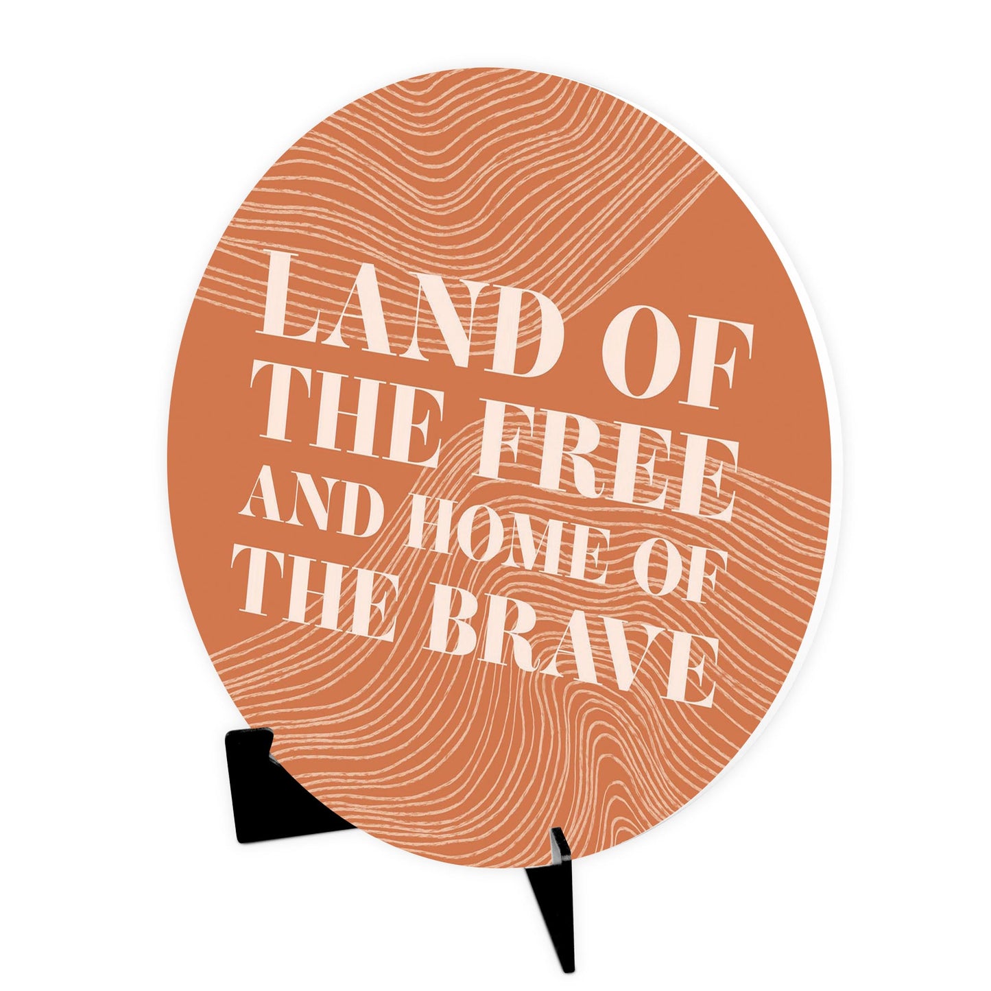Modern Minimalist New York Free Brave | Wood Sign | Eaches | Min 1