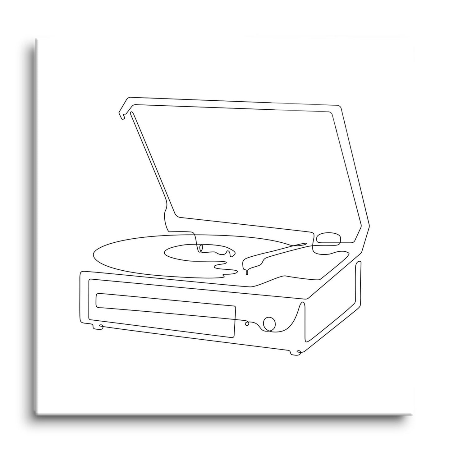 Minimalistic Music Line Drawings | Hi-Def Glass Art | Eaches | Min 1
