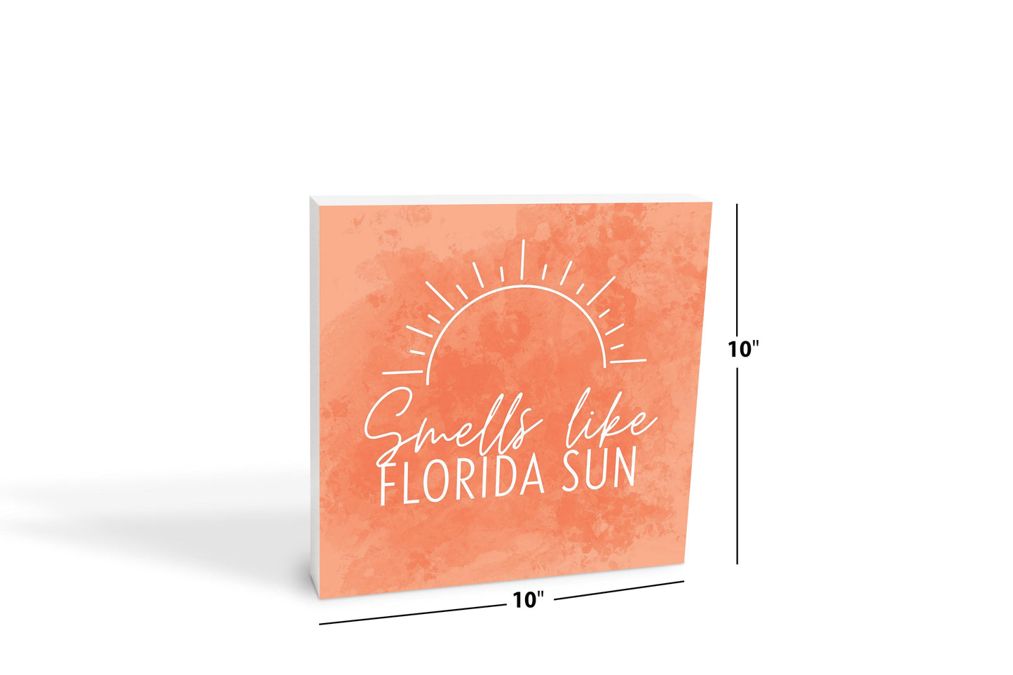 Smells Like Florida Sun Pink | Wood Block | Eaches | Min 2