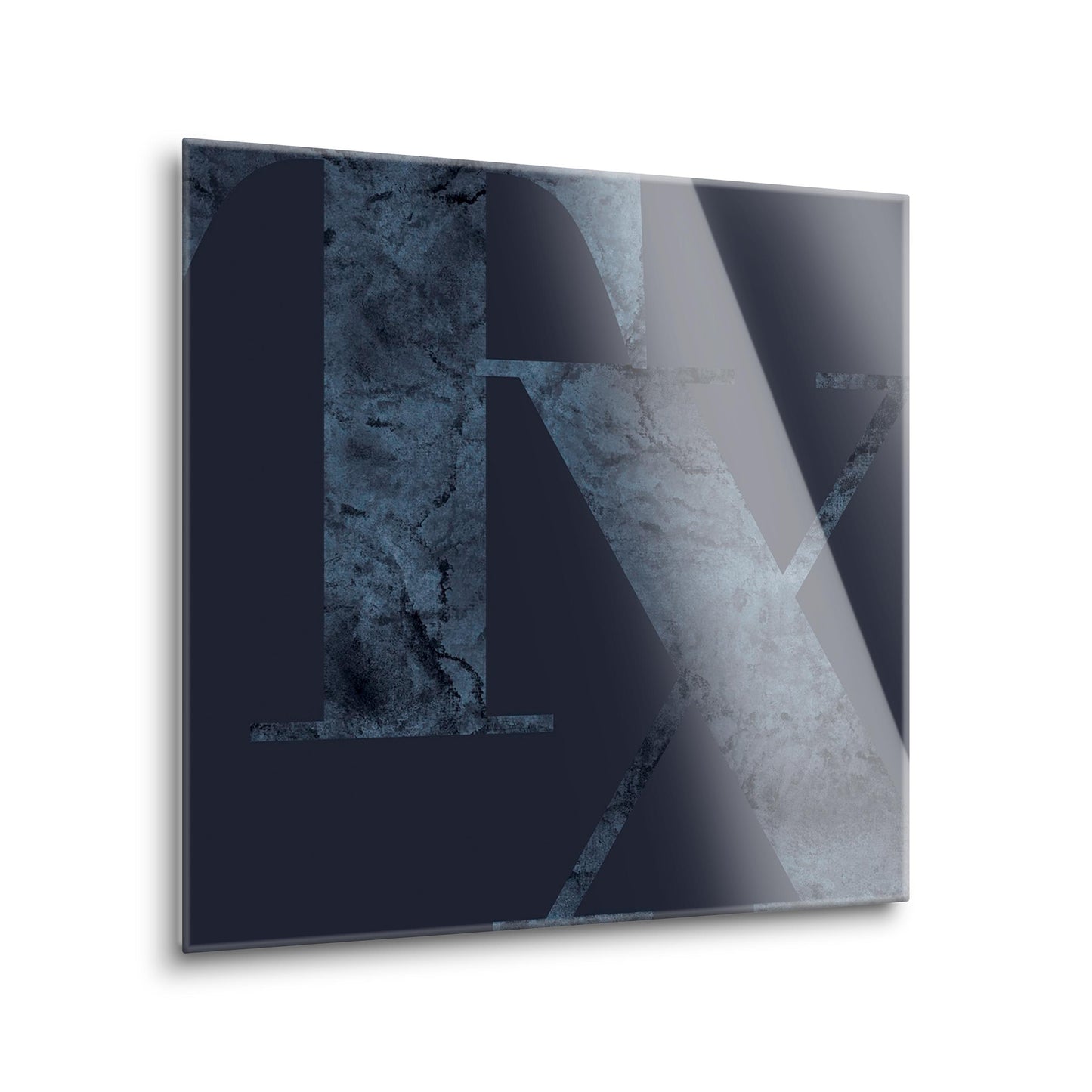 Modern Minimalist Texas Blue Tx | Hi-Def Glass Art | Eaches | Min 2