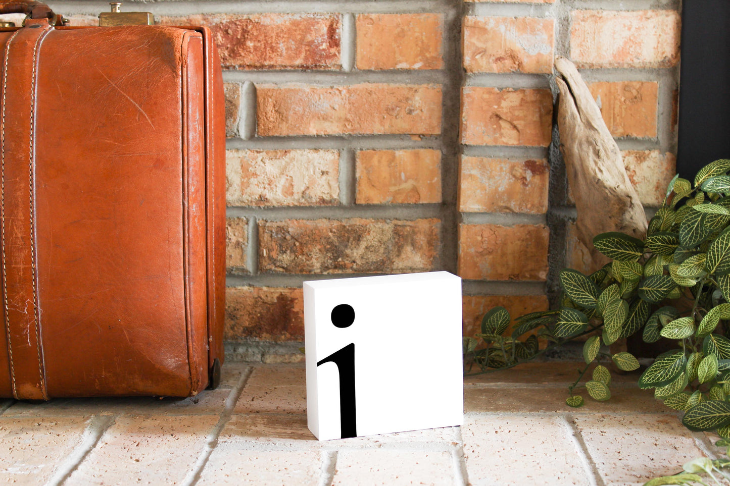 Minimal Monogram I | Wood Block | Eaches | Min 4