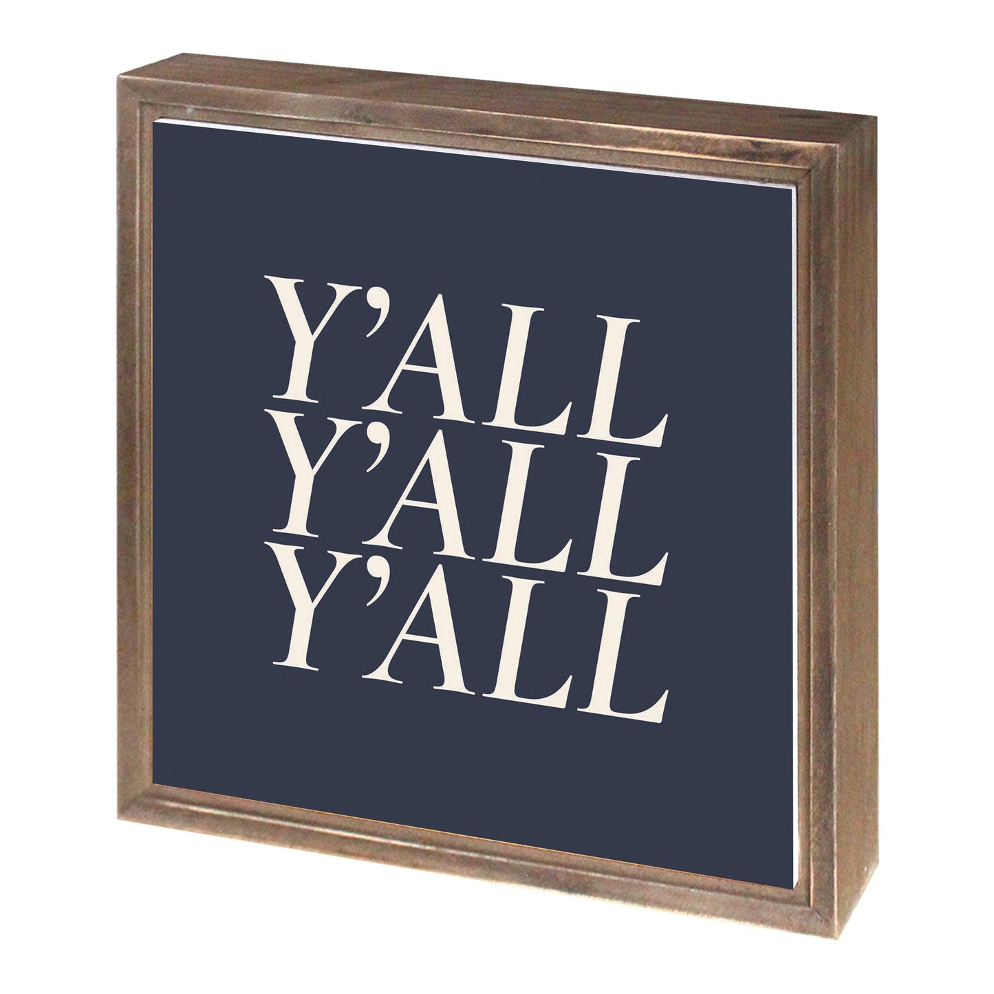 Modern Minimalist Texas Yall | Wood Sign | Eaches | Min 1