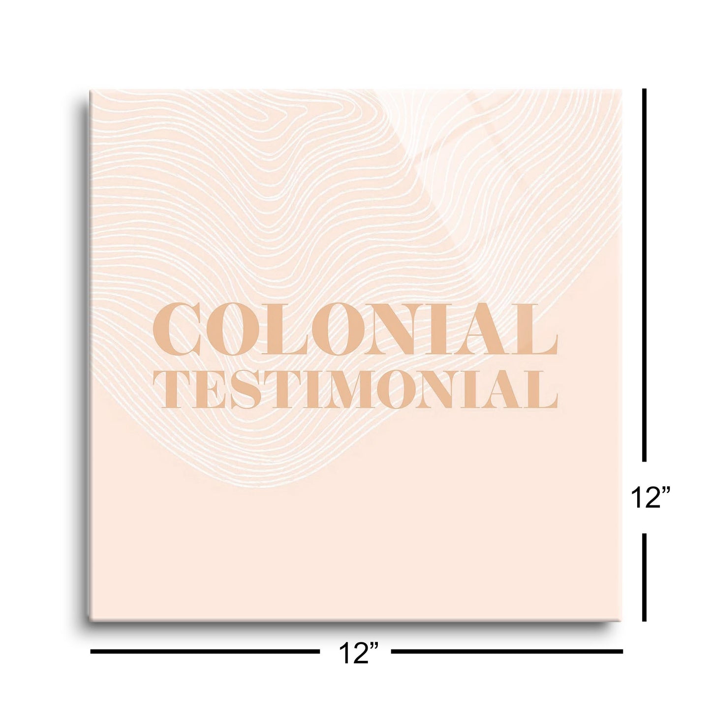 Modern Minimalist Pennsylvania Colonial Quip | Hi-Def Glass Art | Eaches | Min 1