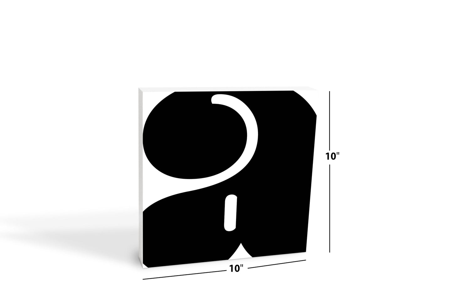 Fun Chunky Monogram A | Wood Block | Eaches | Min 2