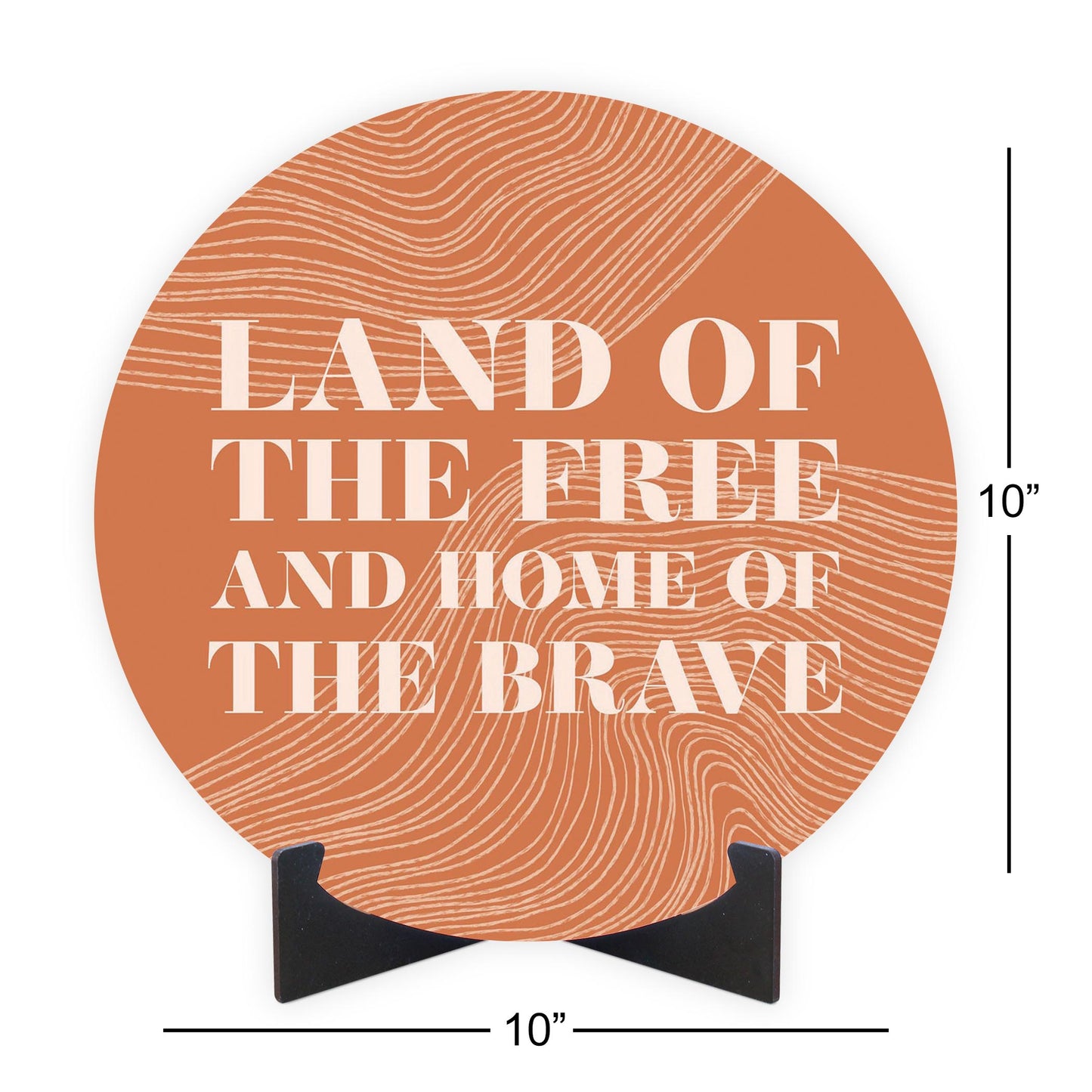 Modern Minimalist New York Free Brave | Wood Sign | Eaches | Min 1