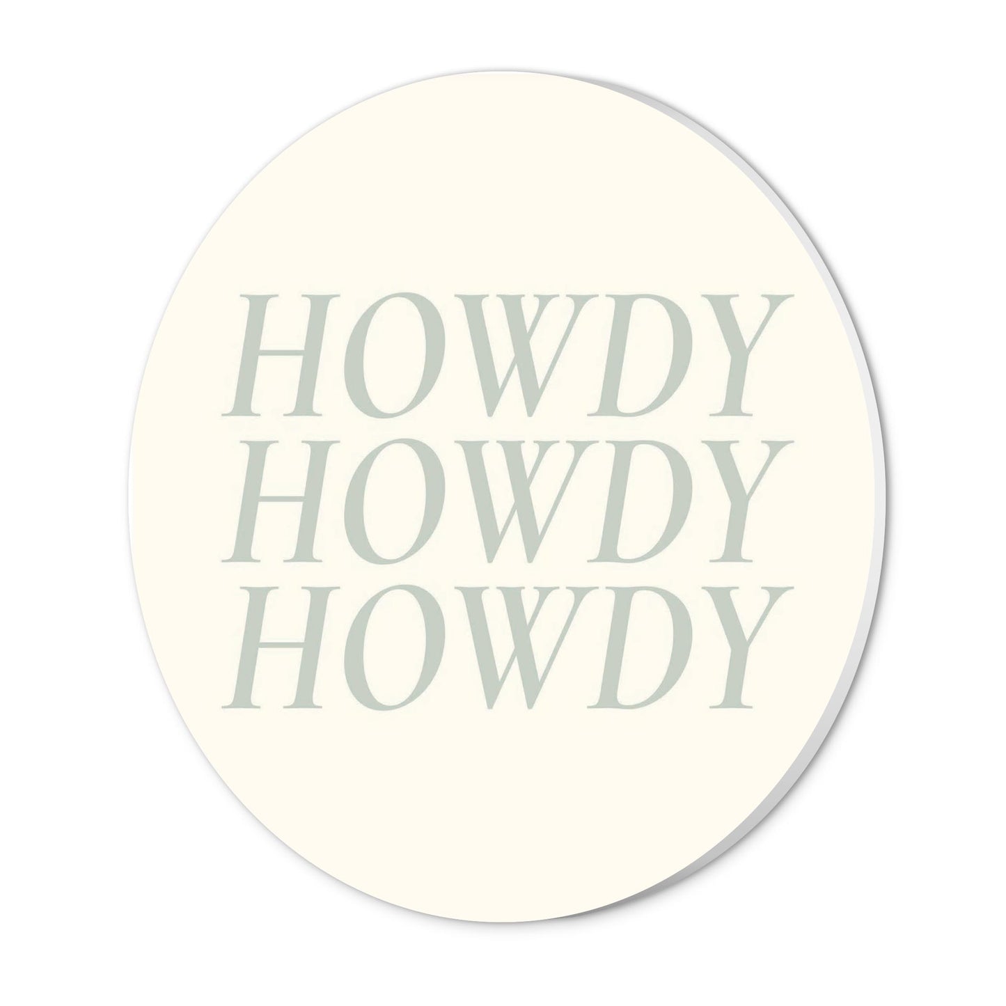 Modern Minimalist Oklahoma Howdy | Wood Sign | Eaches | Min 1