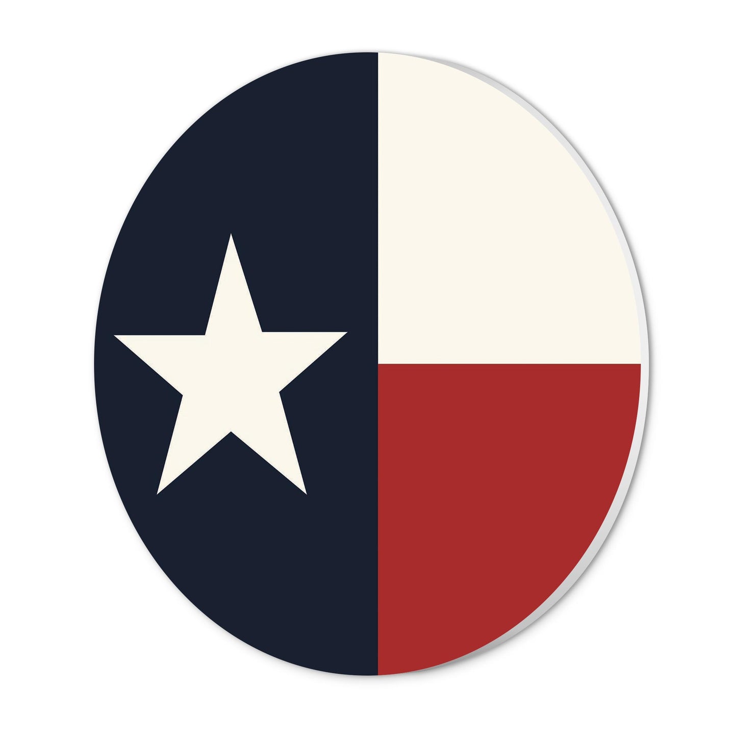 Modern Minimalist Texas Colors Flag | Wood Sign | Eaches | Min 1