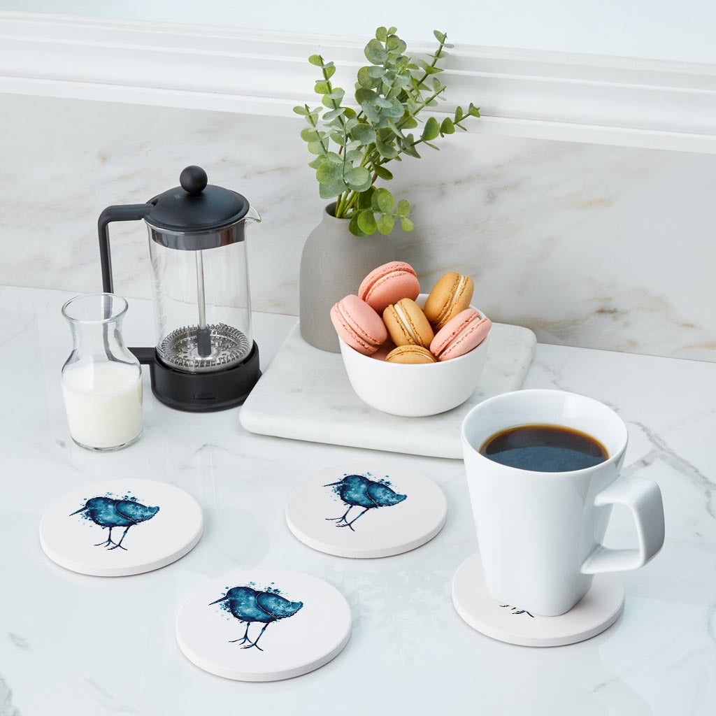 East Coast Water Color Sand Piper | Absorbent Coasters | Set of 4 | Min 2