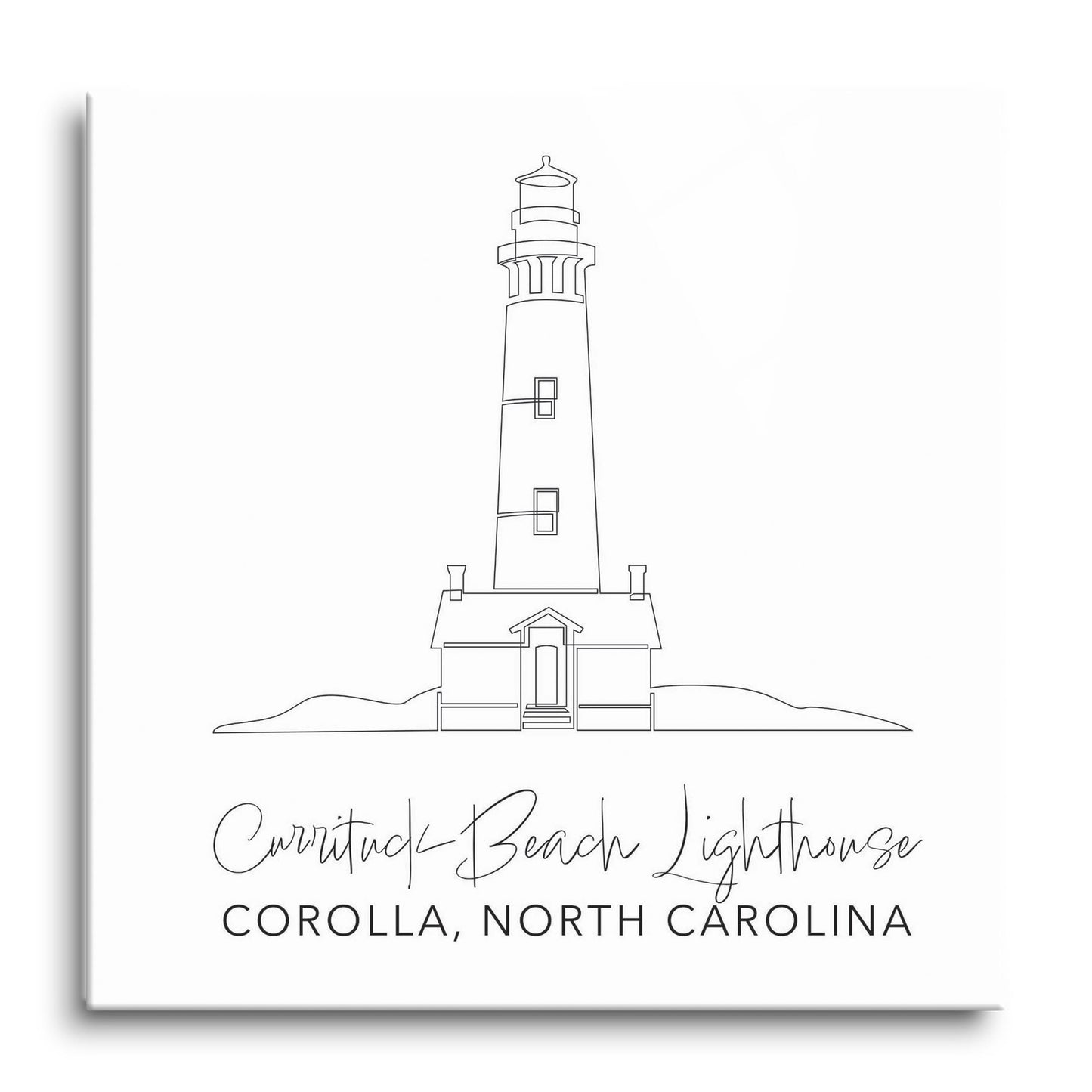 Currituck Beach Lighthouse | Hi-Def Glass Art | Eaches | Min 1