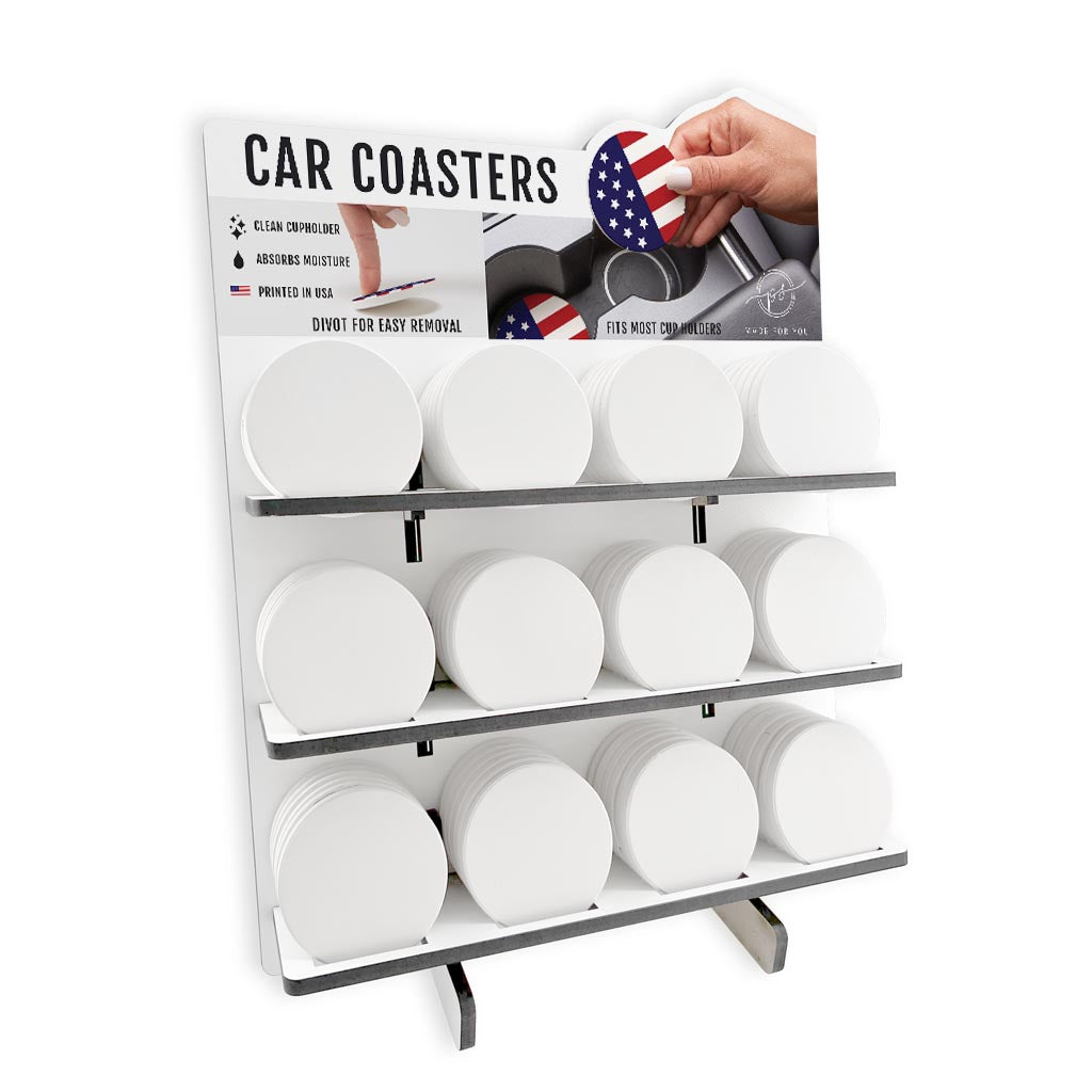 Florida 1 Theme Ceramic Car Coaster Bundle