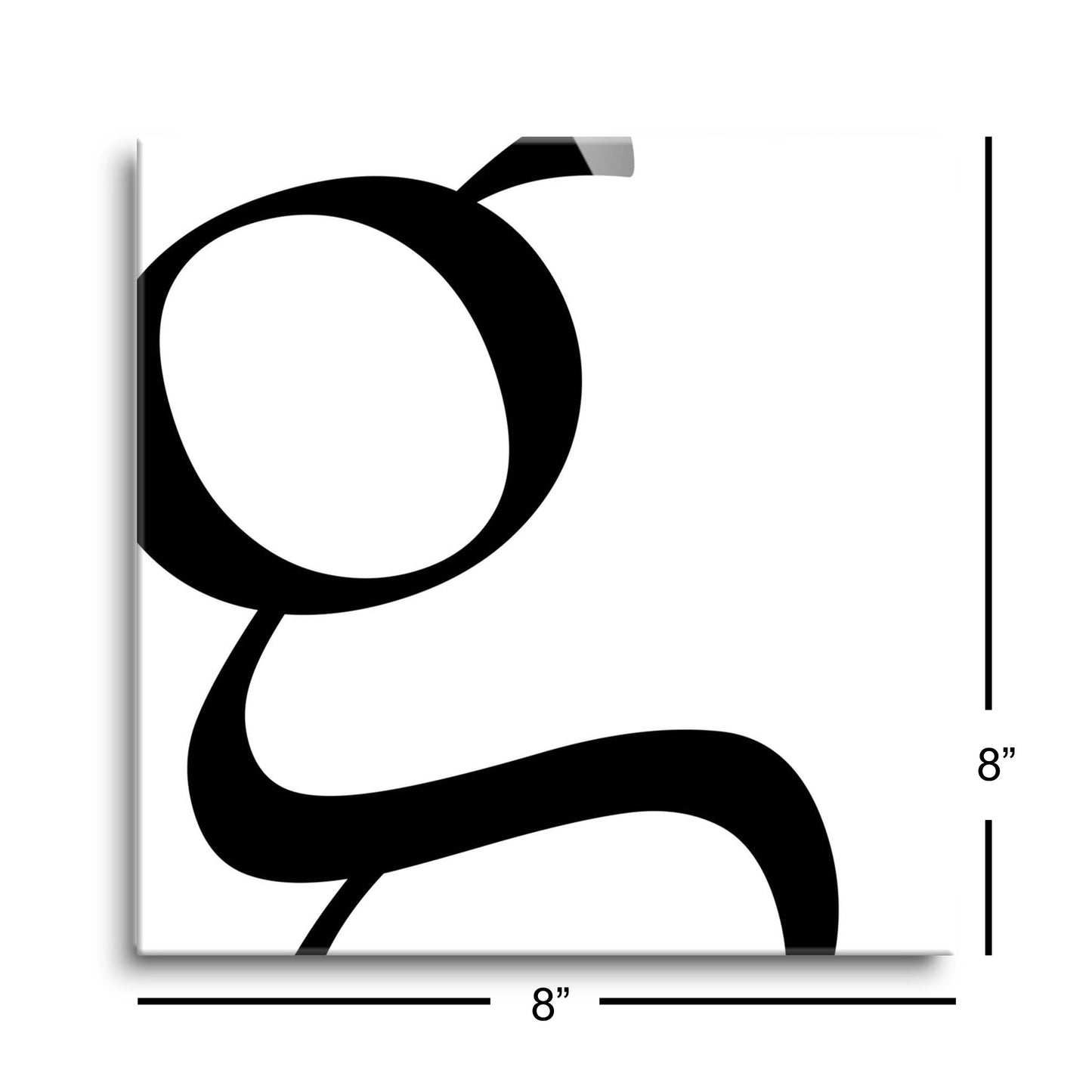 Minimal Monogram G | Hi-Def Glass Art | Eaches | Min 2