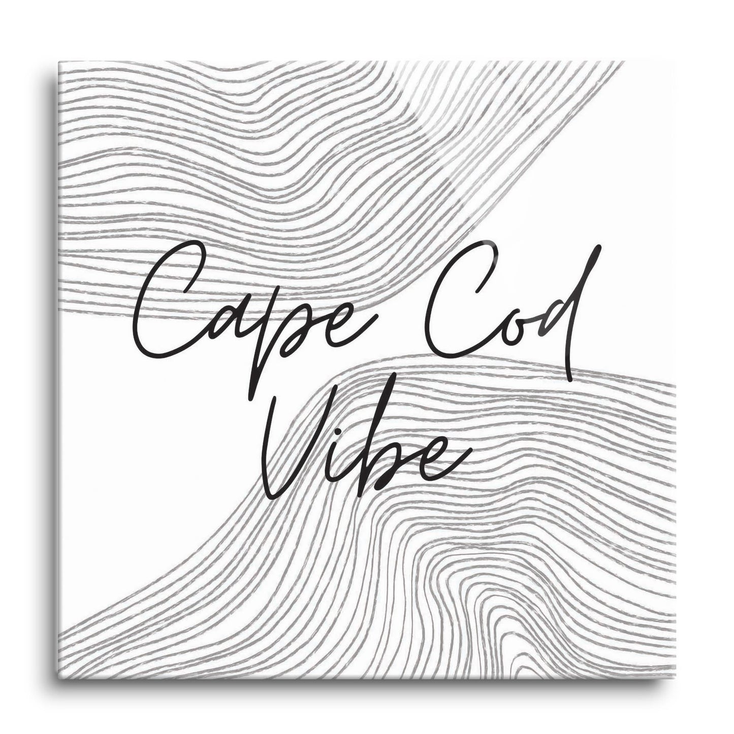 Minimalistic B&W Cape Cod Vibe | Hi-Def Glass Art | Eaches | Min 1