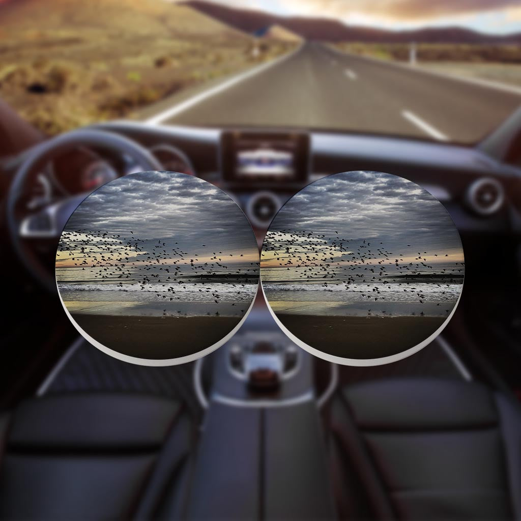 OCNJ Photo | Absorbent Car Coasters | Set of 2 | Min 4