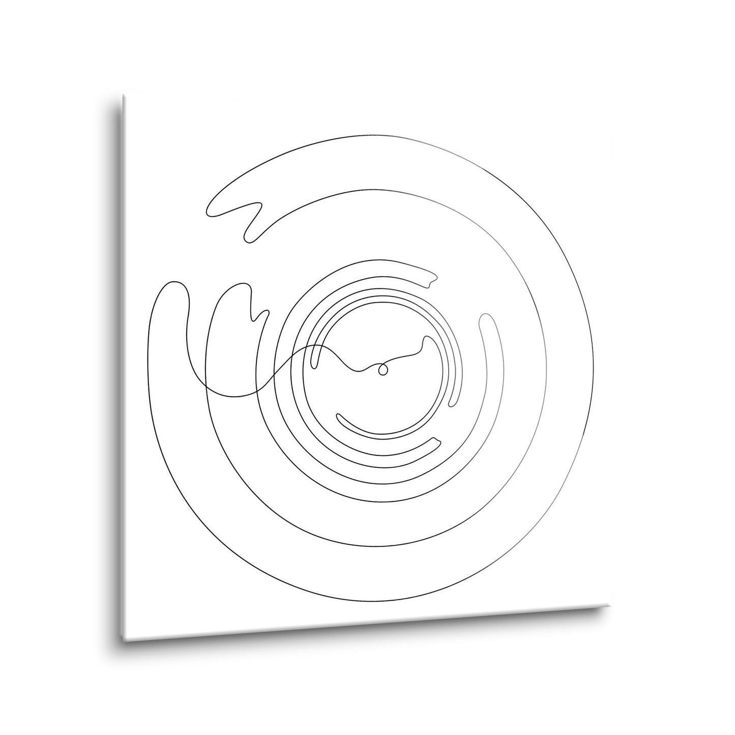 Minimalistic Music Line Drawings | Hi-Def Glass Art | Eaches | Min 1