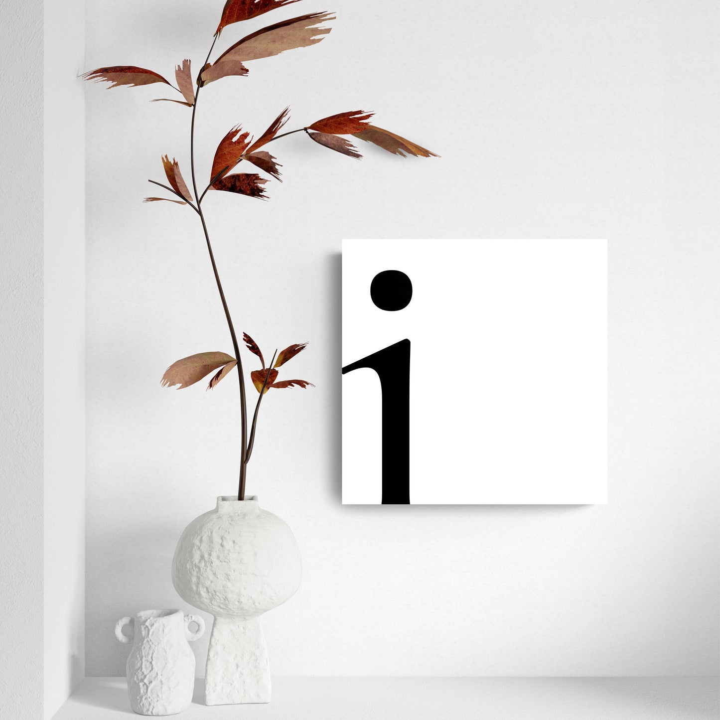 Minimal Monogram I | Hi-Def Glass Art | Eaches | Min 2