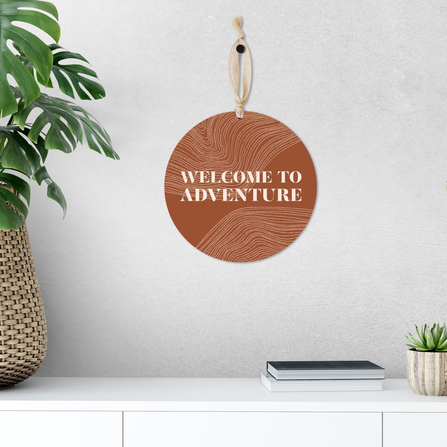 Modern Minimalist Pennsylvania Adventure Quip | Wood Ornament | Eaches | Min 1