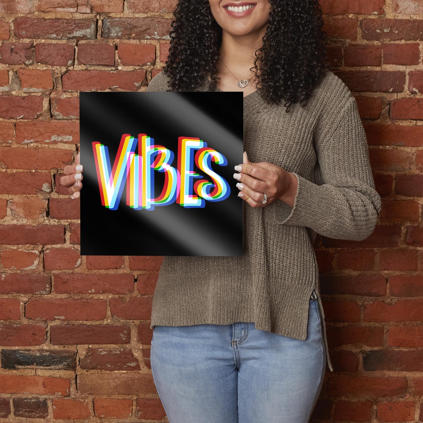 Funky Vibes Illusion In Black | Hi-Def Glass Art | Eaches | Min 1