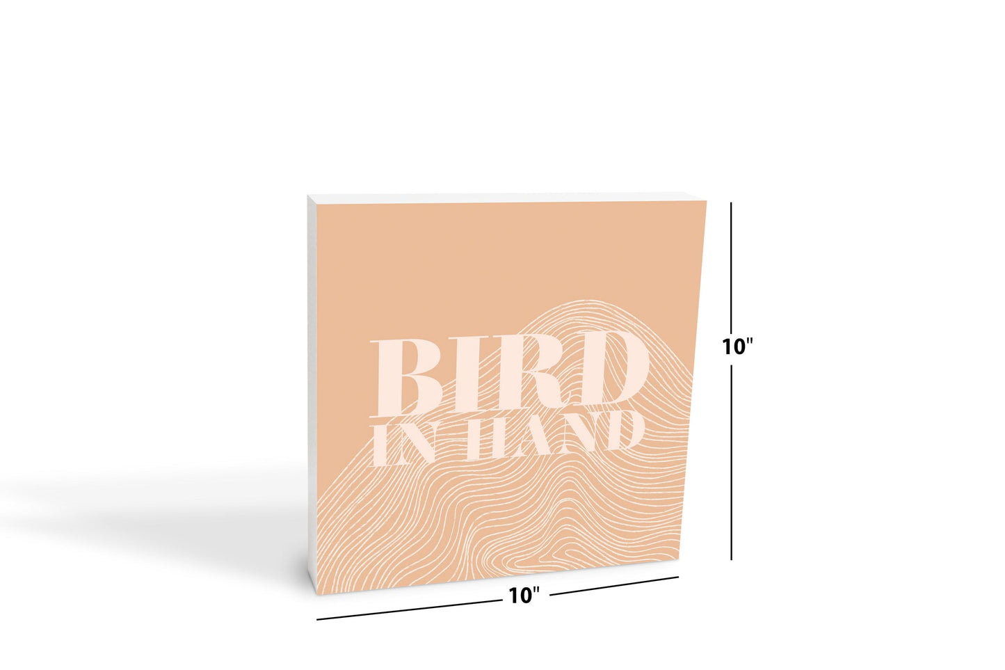 Modern Minimalist Pennsylvania Bird Quip | Wood Block | Eaches | Min 2