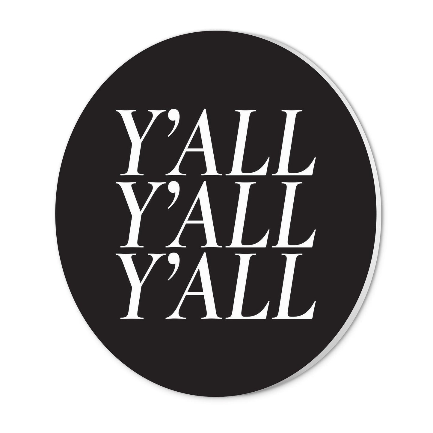 Minimalistic B&W Texas Yall | Wood Sign | Eaches | Min 1