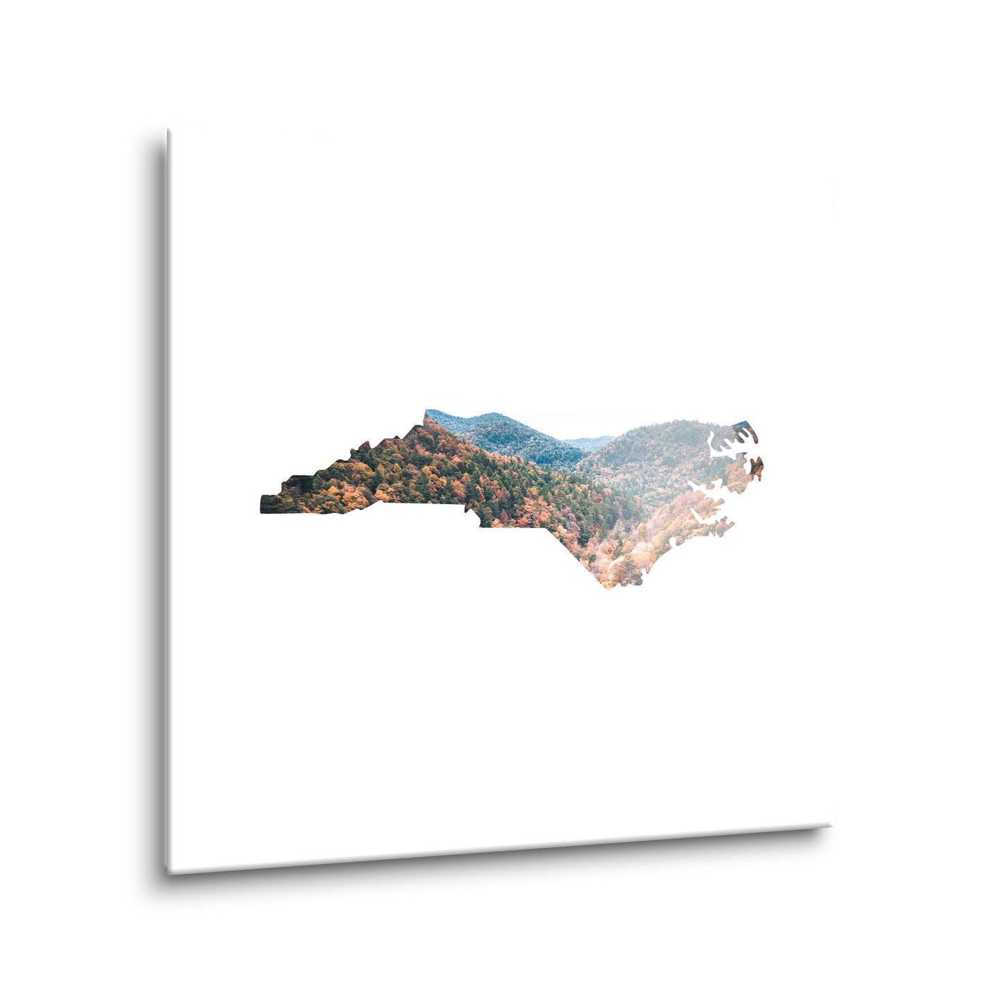 North Carolina State Shape Picture | Hi-Def Glass Art | Eaches | Min 1