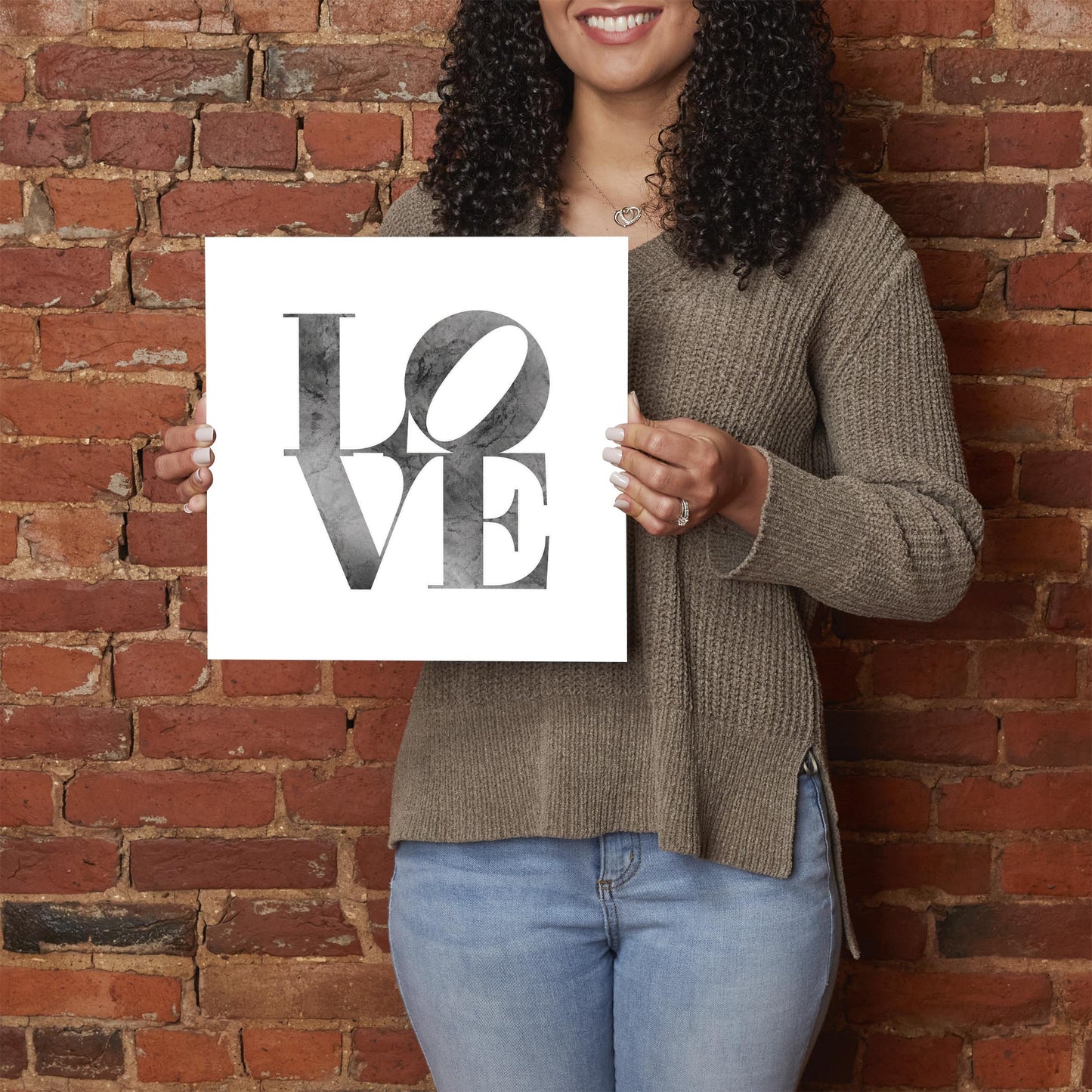Minimalistic B&W Pennsylvania Love Light | Hi-Def Glass Art | Eaches | Min 1