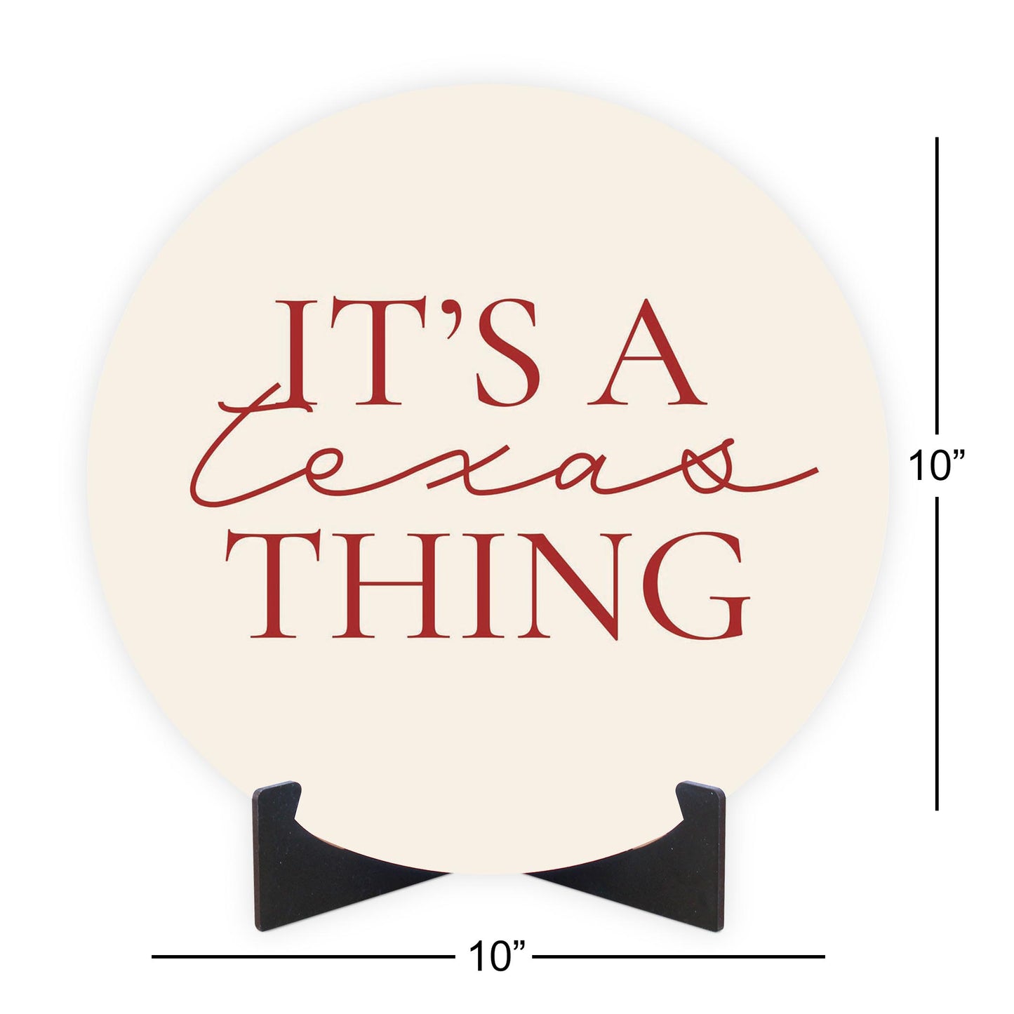 Modern Minimalist Texas It S A Texas Thing | Wood Sign | Eaches | Min 1