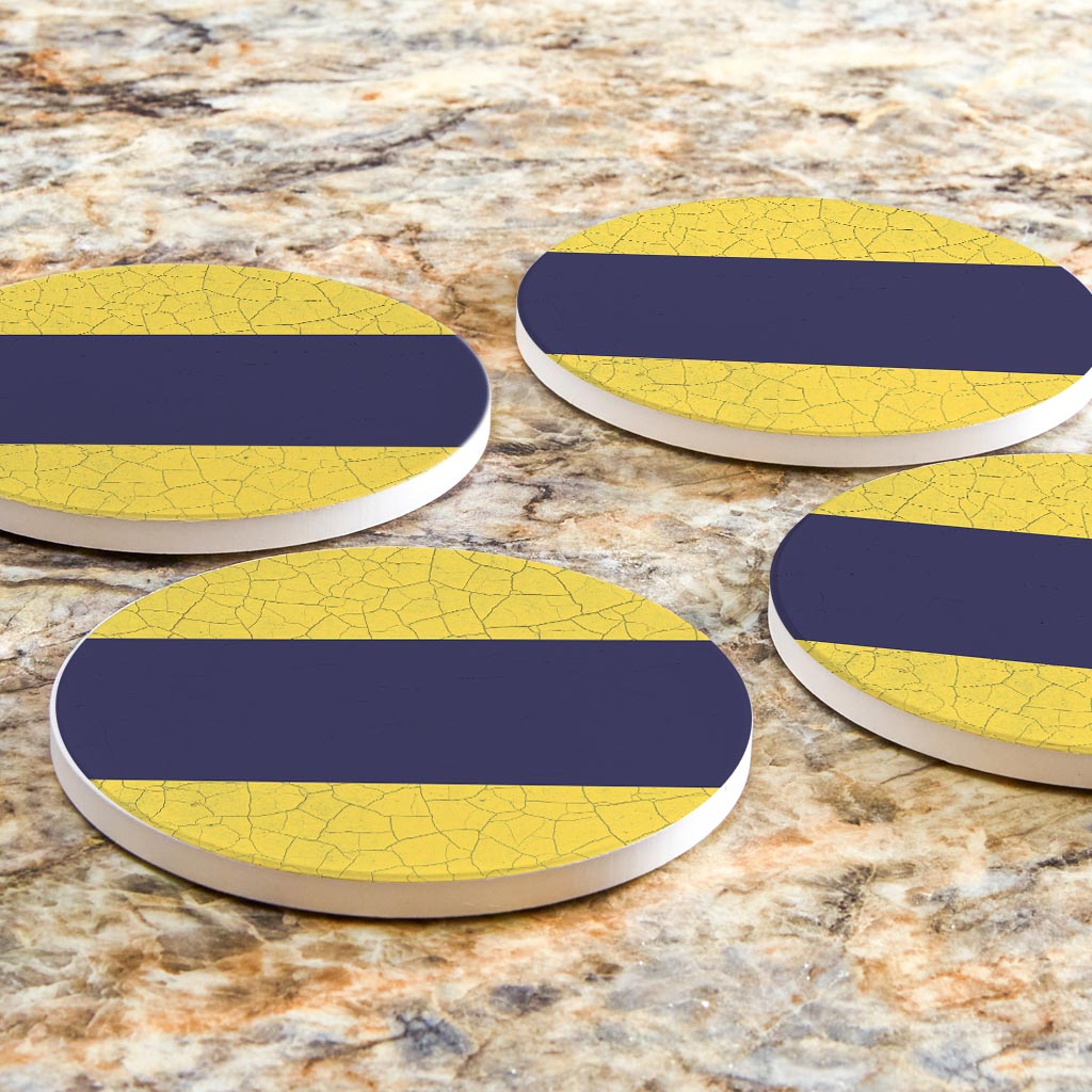 Nautical Flag Delta | Absorbent Coasters | Set of 4 | Min 2