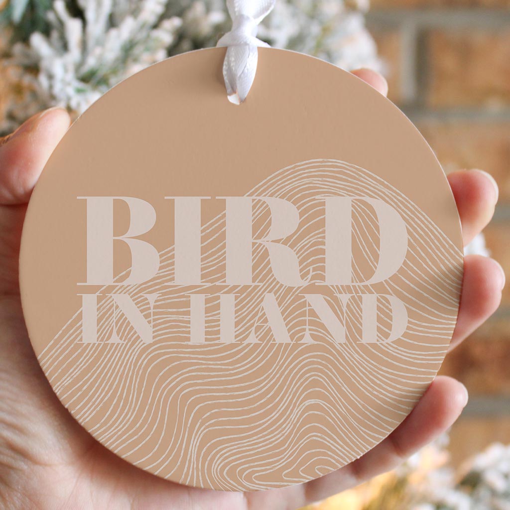 Modern Minimalist Pennsylvania Bird Quip| Wood Ornament | Eaches | Min 6